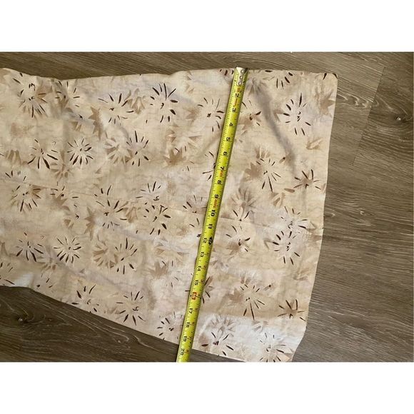 LES COPAINS Tan Flecked Geometric Mini Dress Size US Small - Picture 13 of 13